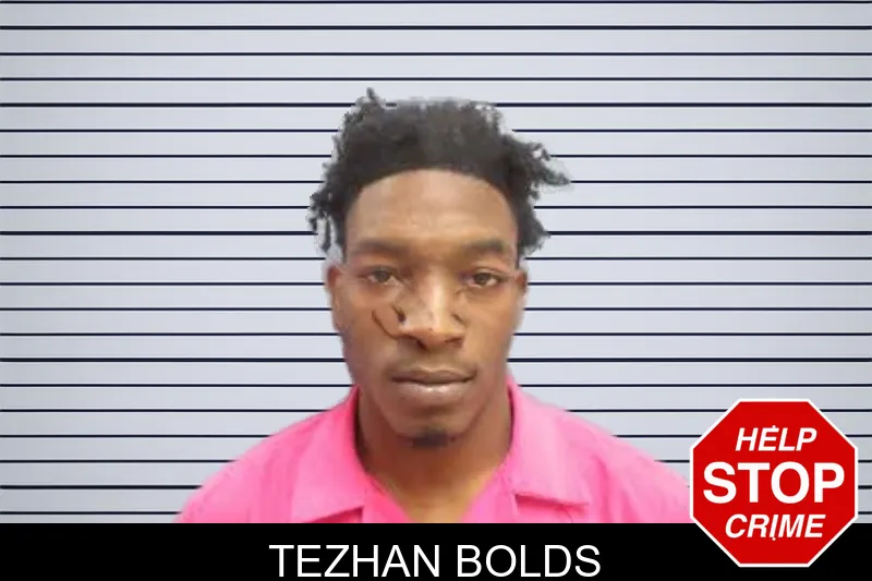 Tezhan Bolds mugshot