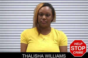 Thalisha Williams mugshot