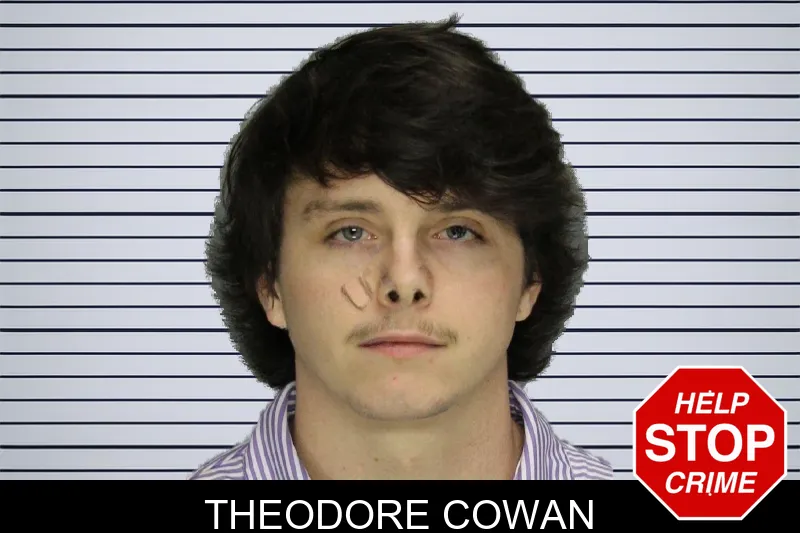 Theodore Cowan mugshot