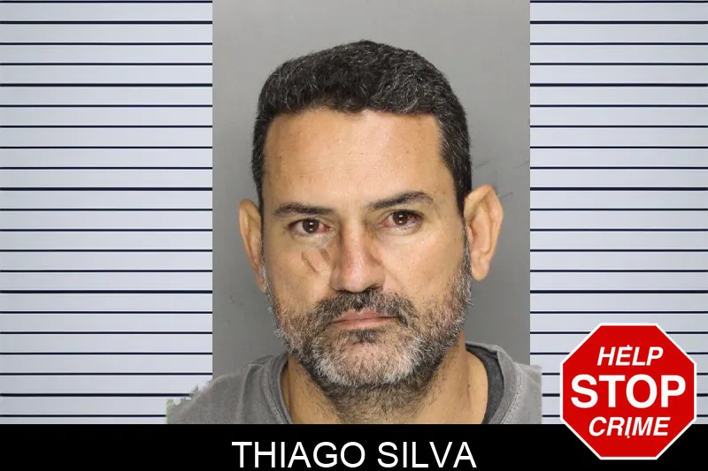 Thiago Silva mugshot