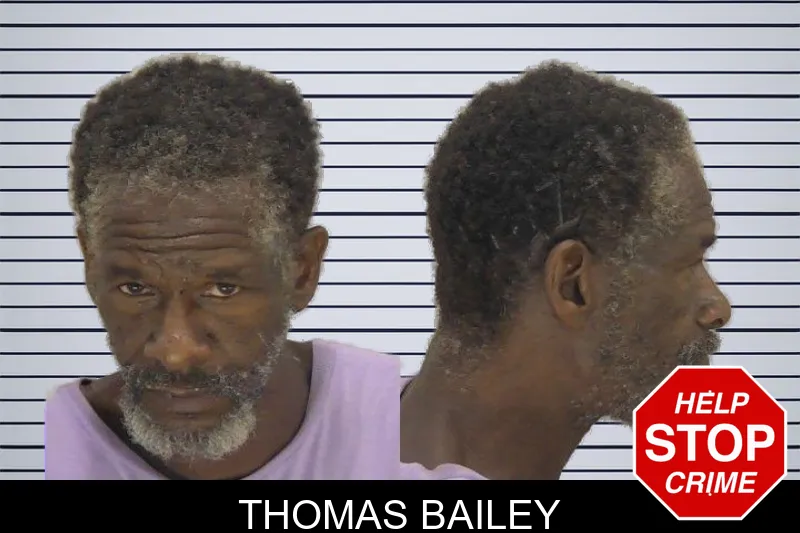 Thomas Bailey mugshot