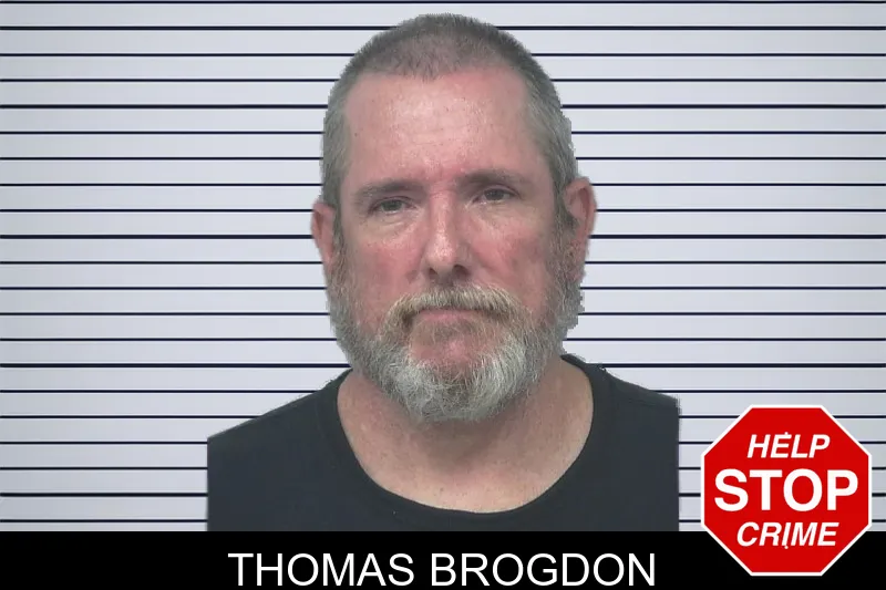 Thomas Brogdon mugshot