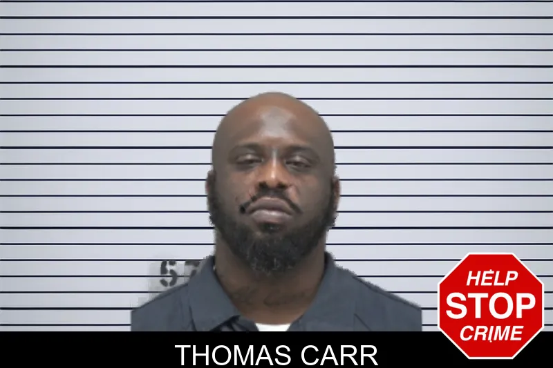 Thomas Carr mugshot