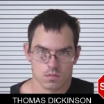 Thomas Dickinson mugshot