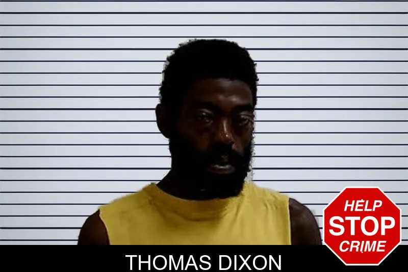 Thomas Dixon mugshot