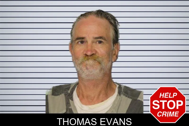 Thomas Evans mugshot