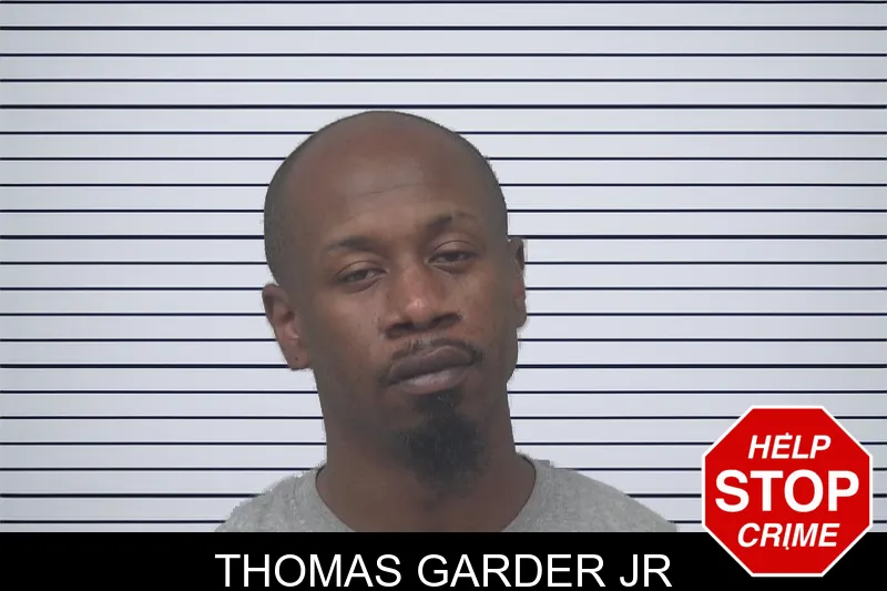 Thomas Garder Jr mugshot