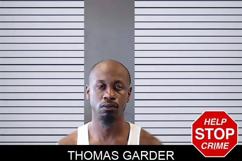 Thomas Garder mugshot