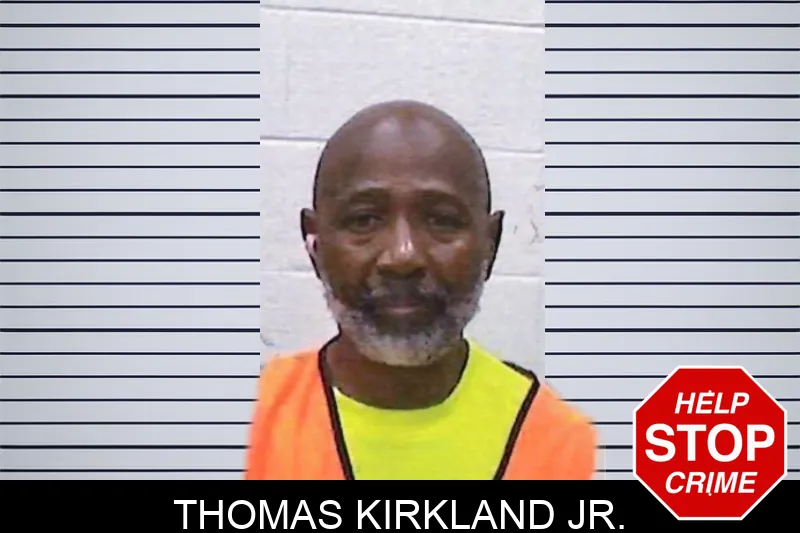 Thomas Kirkland Jr. mugshot