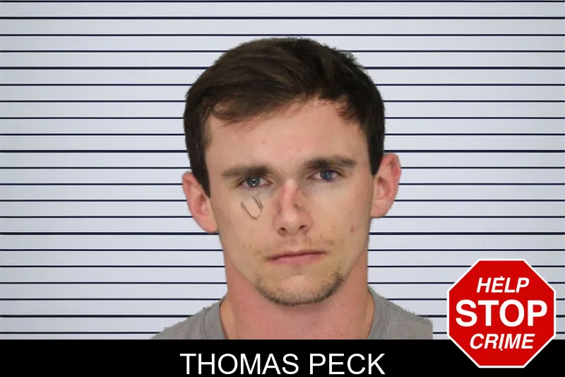 Thomas Peck mugshot