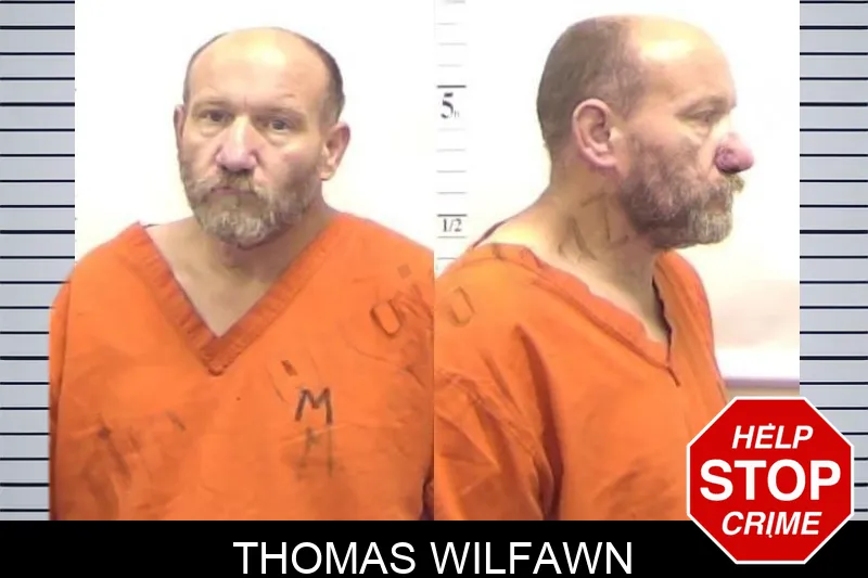 Thomas Wilfawn mugshot