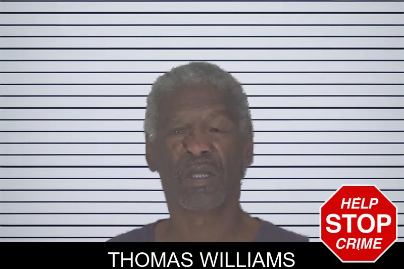 Thomas Williams mugshot
