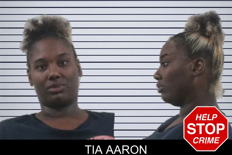 Tia Aaron mugshot