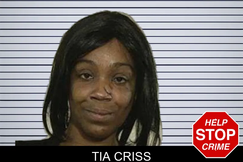 Tia Criss mugshot