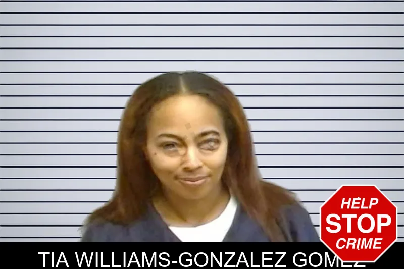 Tia Williams-Gonzalez Gomez mugshot