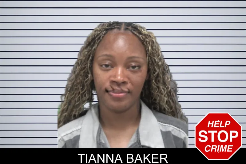 Tianna Baker mugshot