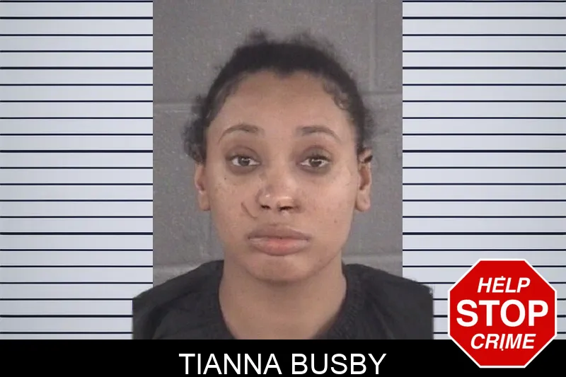 Tianna Busby mugshot