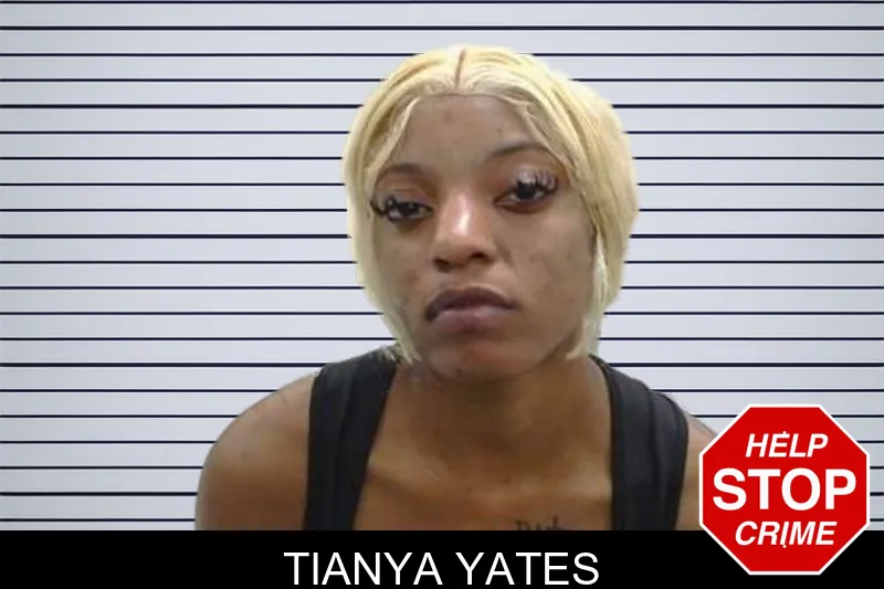 Tianya Yates mugshot