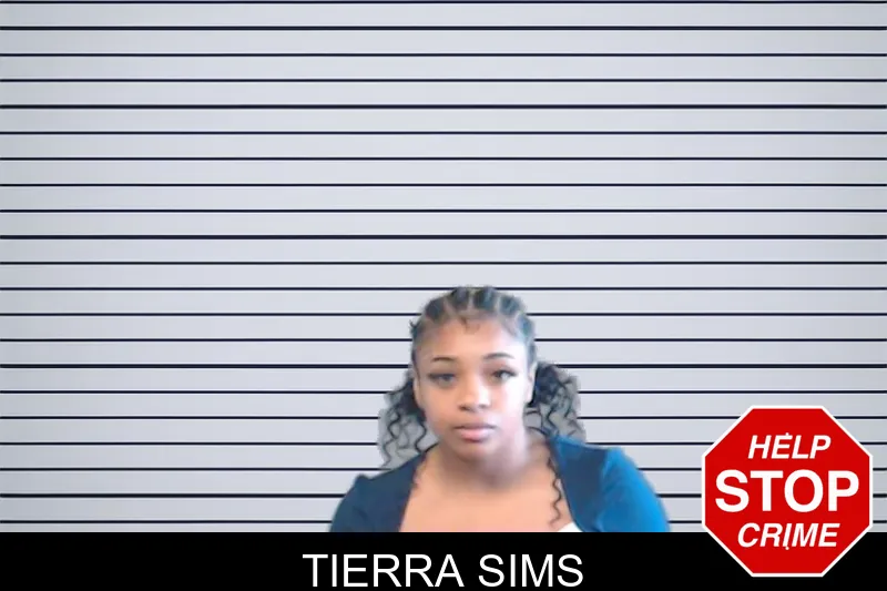 Tierra Sims mugshot