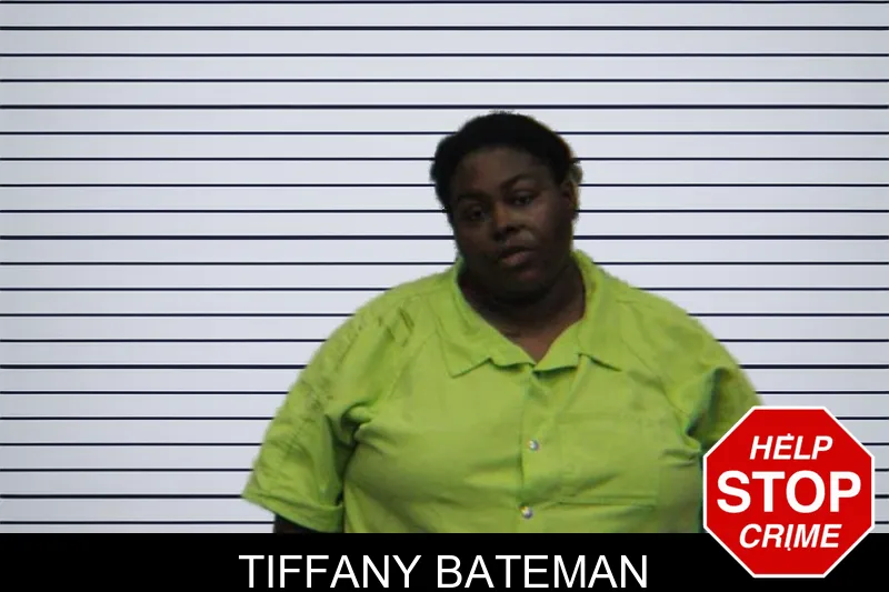 Tiffany Bateman mugshot