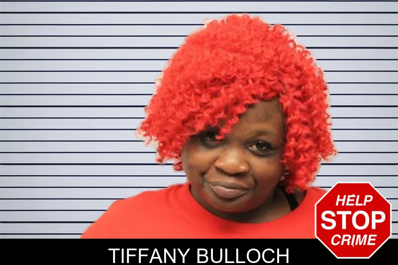 Tiffany Bulloch mugshot