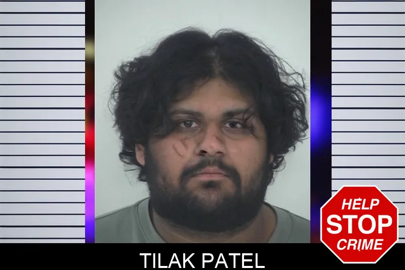 Tilak Patel mugshot