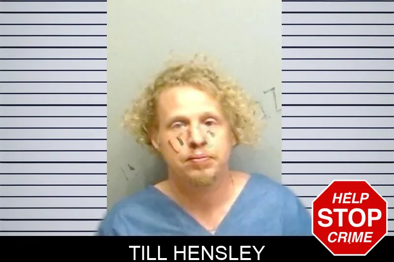 Till Hensley mugshot