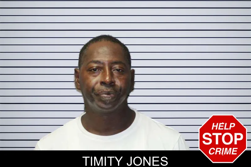 Timity Jones mugshot