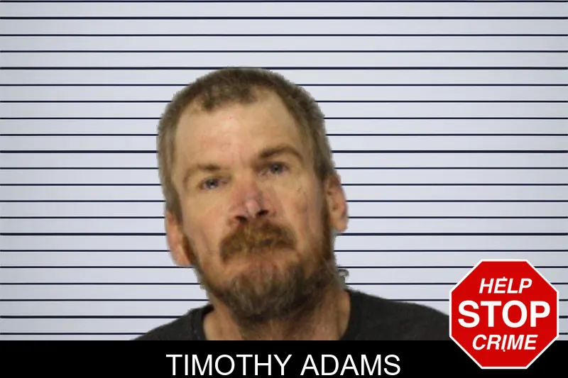 Timothy Adams mugshot