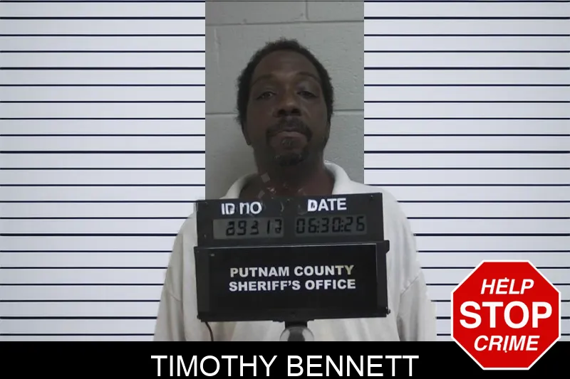 Timothy Bennett mugshot