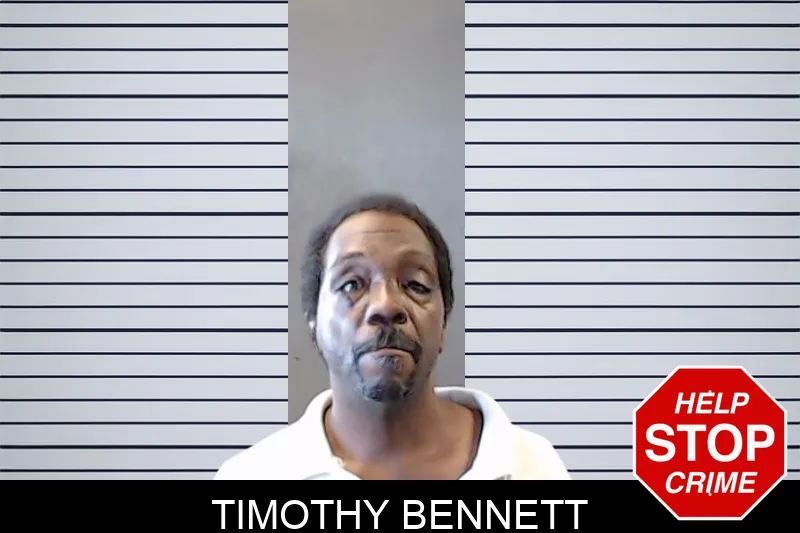 Timothy Bennett mugshot