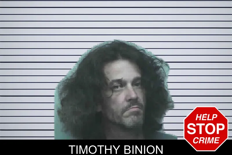 Timothy Binion mugshot