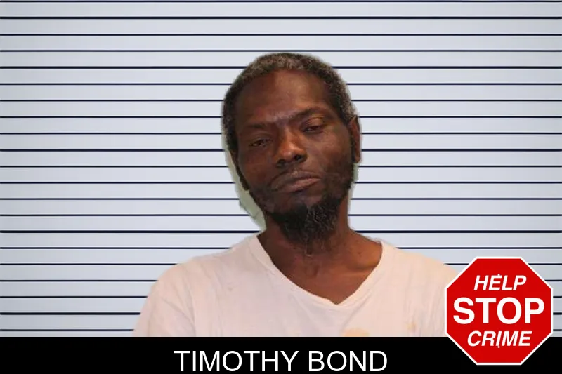 Timothy Bond mugshot