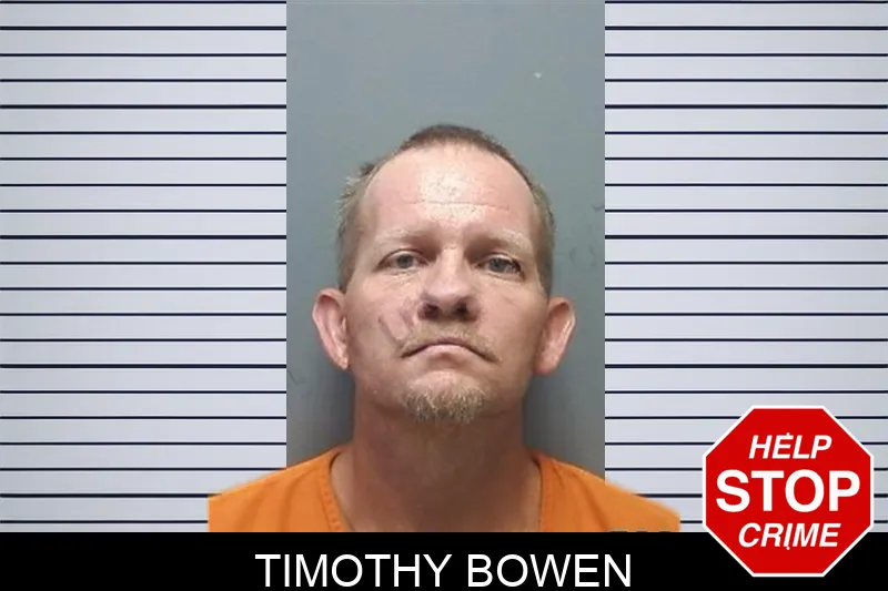 Timothy Bowen mugshot