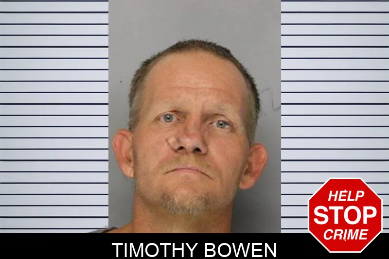 Timothy Bowen mugshot