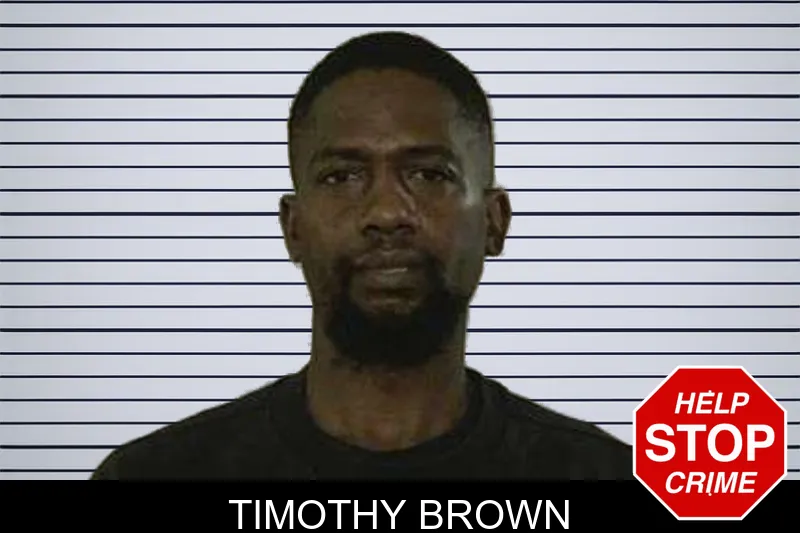 Timothy Brown mugshot