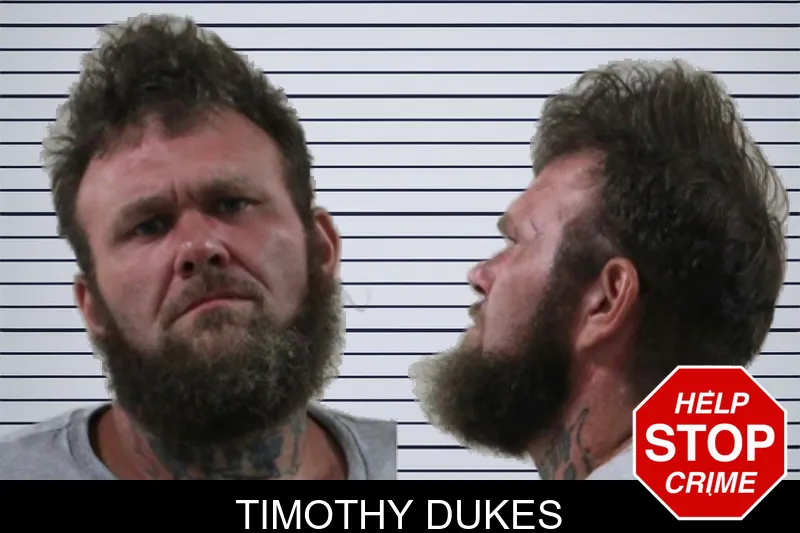 Timothy Dukes mugshot