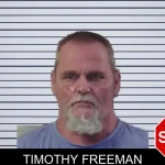 Timothy Freeman mugshot