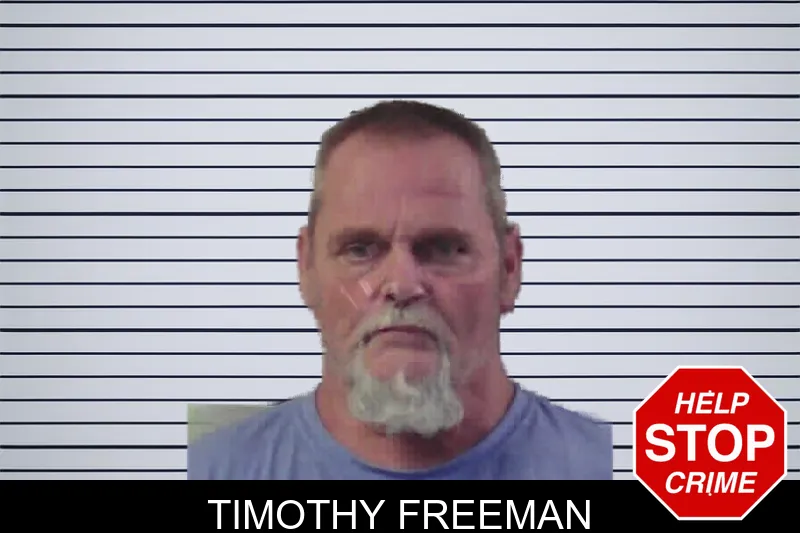 Timothy Freeman mugshot