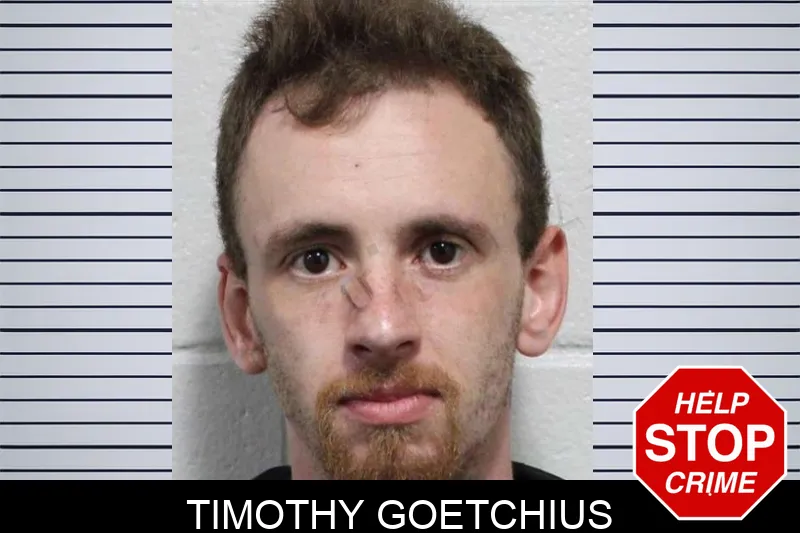 Timothy Goetchius mugshot