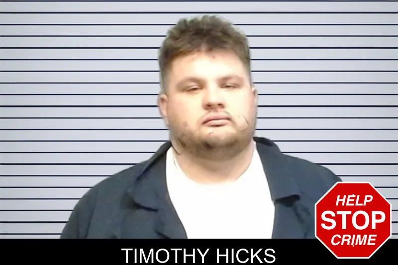 Timothy Hicks mugshot