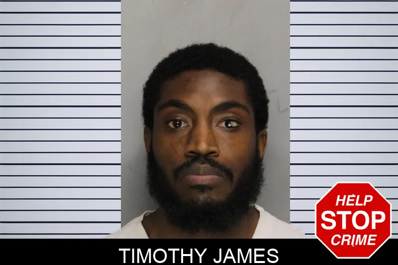 Timothy James mugshot