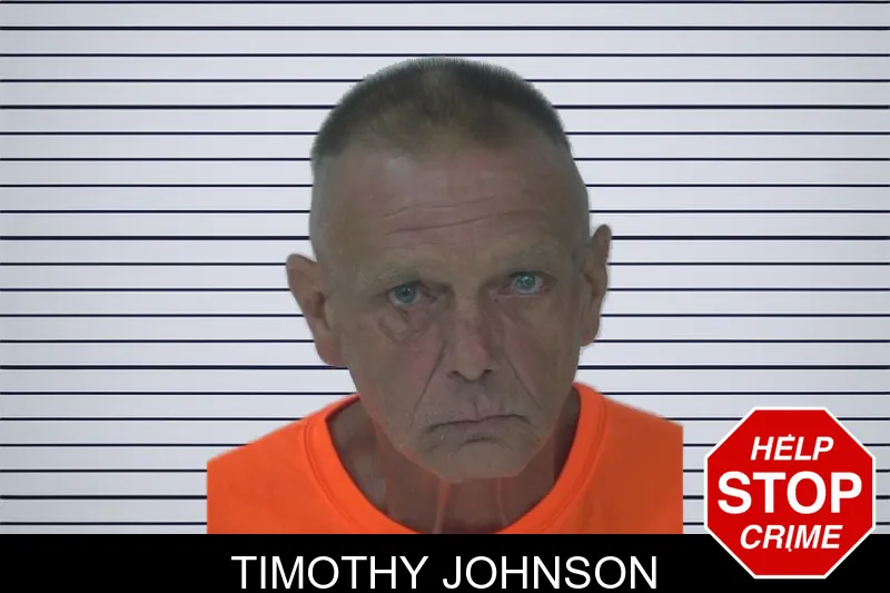 Timothy Johnson mugshot