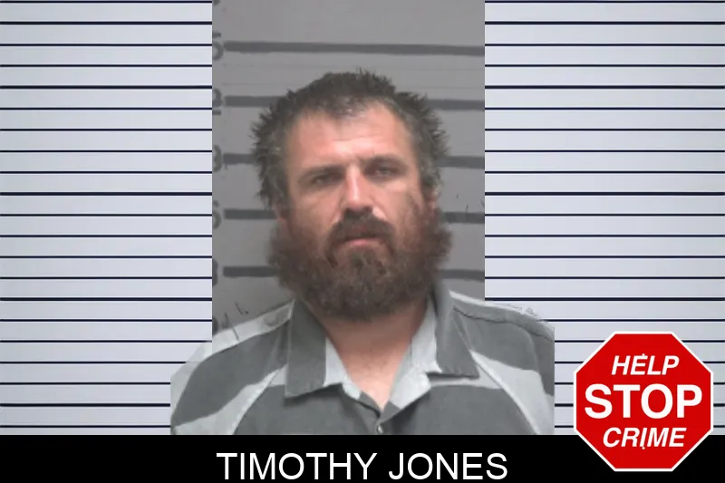 Timothy Jones mugshot