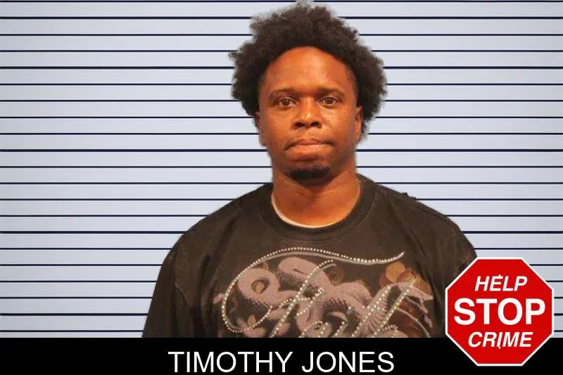 Timothy Jones mugshot