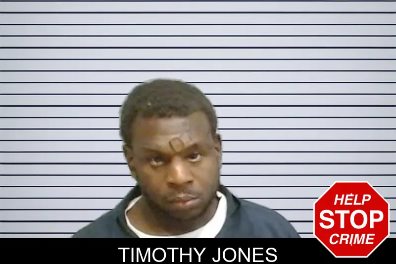 Timothy Jones mugshot