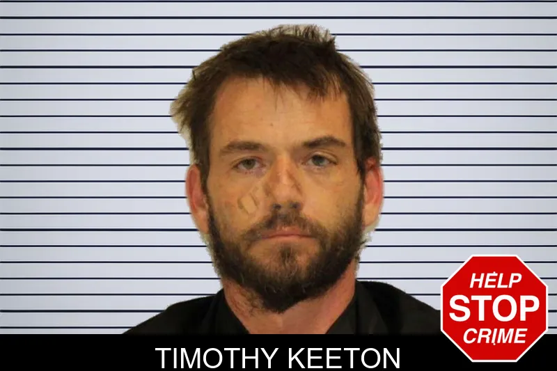 Timothy Keeton mugshot