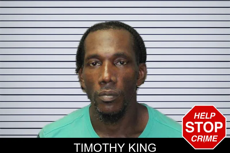 Timothy King mugshot