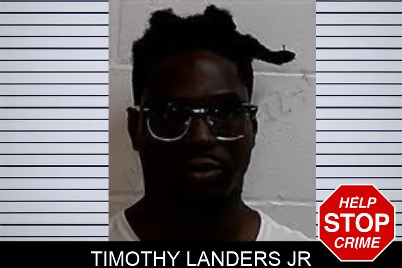 Timothy Landers Jr mugshot