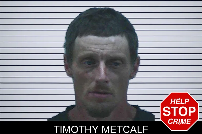 Timothy Metcalf mugshot
